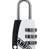 Cadenas à code - 155 - Design Blister - 3 molettes - blanc ABUS