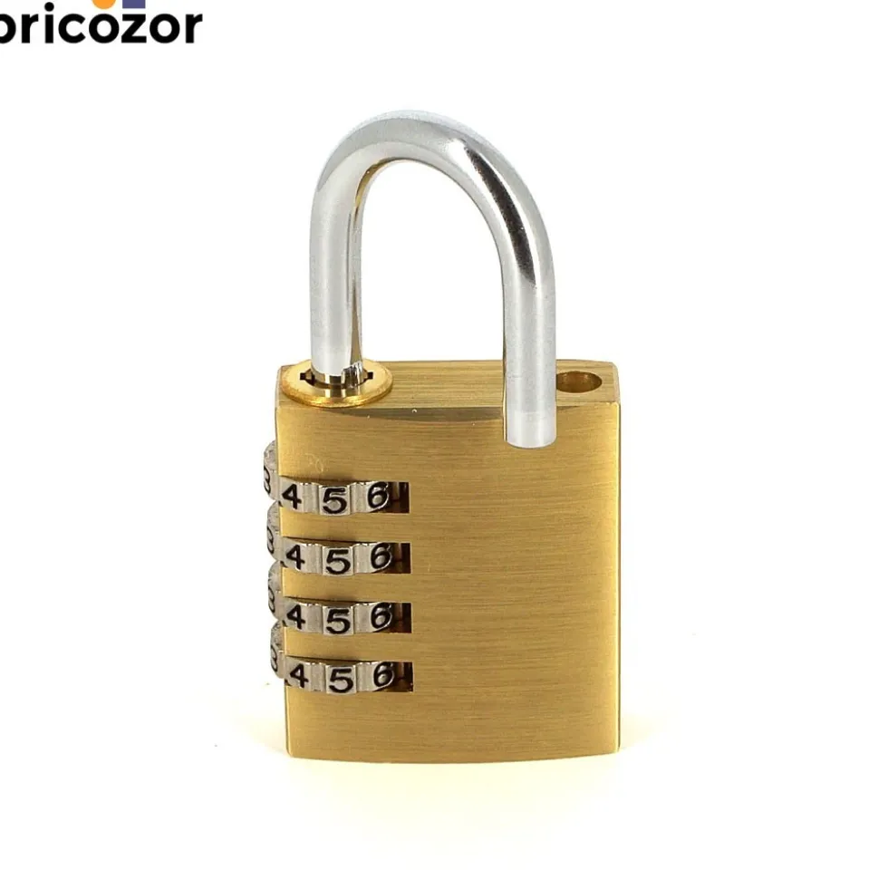 Cadenas à code en laiton - anse en acier cémenté - 165/40 ABUS