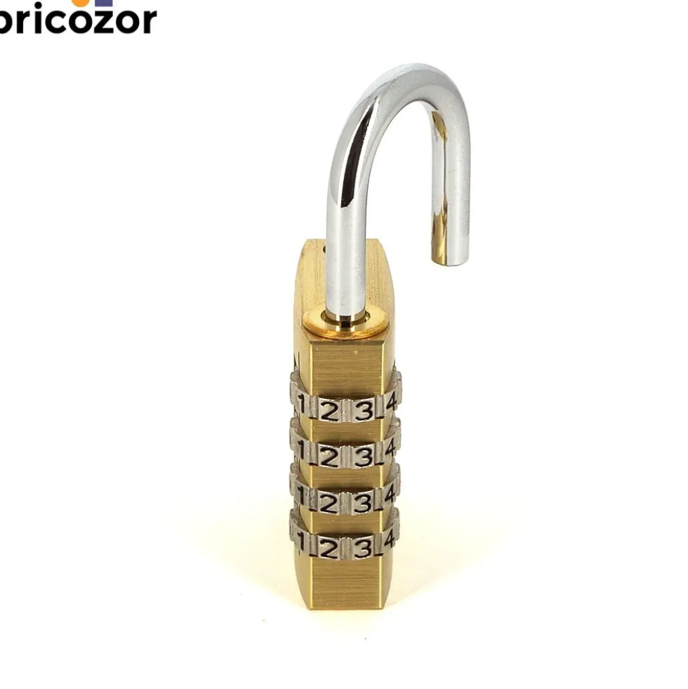 Cadenas à code en laiton - anse en acier cémenté - 165/40 ABUS