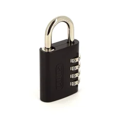 Cadenas à code - 4 molettes - renforcé - clé passe - 158KC/45 AP050 ABUS