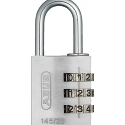Cadenas à code personnalisable - corps aluminium anodisé - 145 - métal ABUS