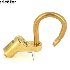 Cadenas d'artillerie - corps et anse en laiton massif DEVISMES