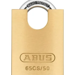 Cadenas en laiton - anse cémentée protégée - NANO PROTECT™ - 65 CS ABUS