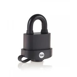 Cadenas extérieur en acier laminé - 51mm - protection thermoplastique YALE