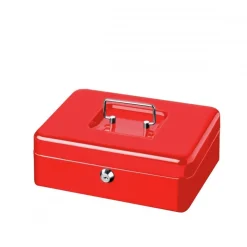 Caisse à monnaie - Money - rouge - 1,18 kg BURG WACHTER