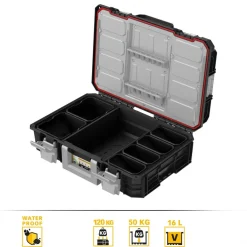 Caisse à outils - 16L - STORAGEHUB-1650 PEUGEOT
