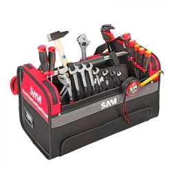 Caisse à outils textile 30 L - 28 outils de 1er équipement - CP-28bagz SAM OUTILLAGE
