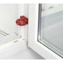 Cale de fenêtre en PVC translucide Kalair sans perçage ou collage SOCONA