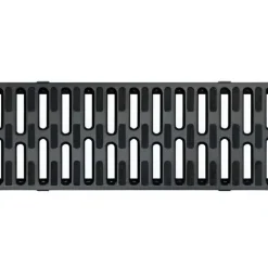 Caniveau béton polymère H55mm avec grille passerelle Microgrip PP - Self 100 ACO