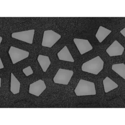 Caniveau béton polymère H95 mm avec grille Voronoï fonte diamant - Self 100 ACO