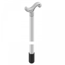 Canne pour volet roulant - longueur 1,50 m - aluminium gris TIRARD