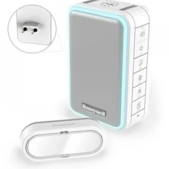 Carillon mobile et enfichable - sans fil - alerte par halo lumineux HONEYWELL