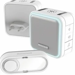 Carillon mobile et enfichable - sans fil - alerte par halo lumineux HONEYWELL