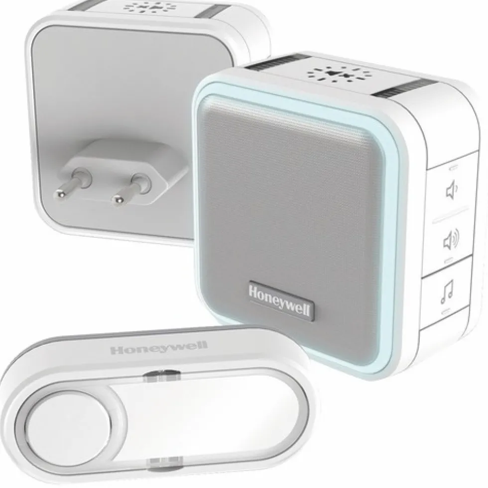 Carillon mobile et enfichable - sans fil - alerte par halo lumineux HONEYWELL