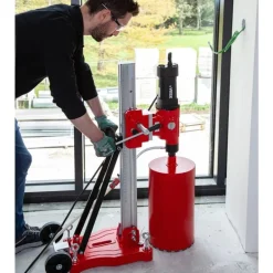 Carotteuse V250 et bâti sans couronne VIRAX