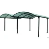Carport aluminium pour 2 voitures - 5,90 x 4,85 m - CAR6048ALRP HABRITA