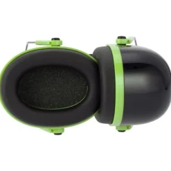 Casque antibruit - isolation 28 décibels - noir et vert - K1 UVEX