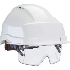 Casque de chantier IRIS 2 - avec lunette masque intégrée AUBOUEIX