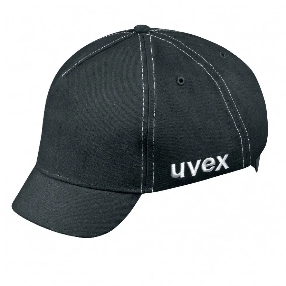 Casquette de sécurité - U-Cap sport - noir - visière courte UVEX