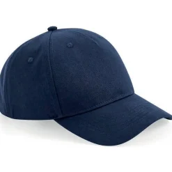 Casquette 5 pans en coton bio BF062N taille unique - bleu navy BRICOZOR