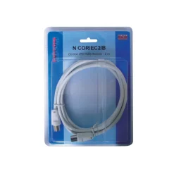 Câble coaxial IEC - mâle/femelle - 2m EVICOM