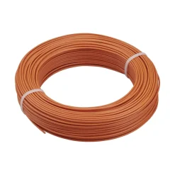 Câble rigide HO7V-U - 1,5 mm² - Orange - Couronne de 100 mètres DEBFLEX