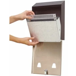 Cendrier mural - collecteur amovible - Smokers Station RUBBERMAID