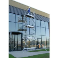 Échafaudage roulant - aluminium - Ergoblock - TOTEM 2 Line 250 - 2,85m TUBESCA