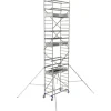 Échafaudage roulant en aluminium - Cross 2 180 - Hauteur 7,85mm TUBESCA