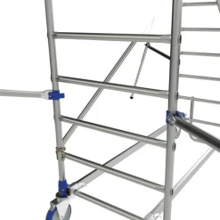Échafaudage roulant en aluminium - Cross 2 180 - Hauteur 4,85mm TUBESCA