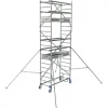 Échafaudage roulant en aluminium - Cross 2 180 - Hauteur 5,85mm TUBESCA