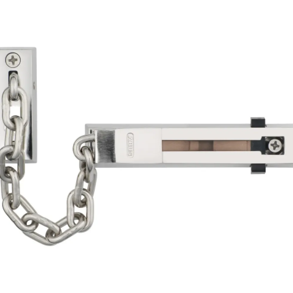 Chaîne de porte SK66 luxe - en acier renforcé chromé ABUS