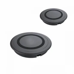 Chargeur induction QI 10W diamètre 80 mm - pose visible ou invisible SYNERCIA