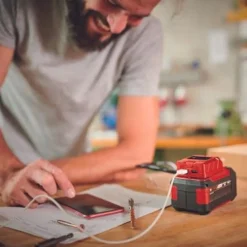 Chargeur portable USB TE-CP 18 Li USB EINHELL