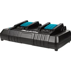 Chargeur rapide 2 batteries Makstar Li-Ion 14,4 à 18 V - DC18RD MAKITA