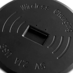 Chargeur sans fil encastrable pour smartphone - noir EMUCA