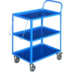 Chariot d'atelier - avec 3 plateaux OUTIFRANCE