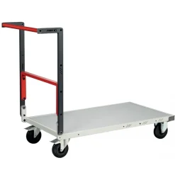 Chariot à dossier rabattable FLATPACK™ - plateau 1000x600mm - 250 kg FIMM