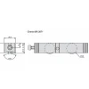 Chariot double réglable pour coulissant aluminium - 3871 LA CROISÉE DS