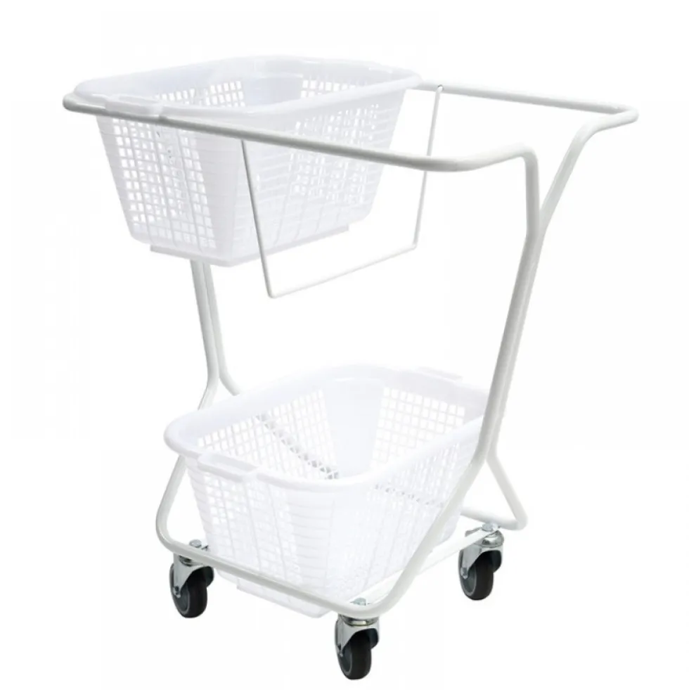 Chariot à linge - acier epoxy GILAC