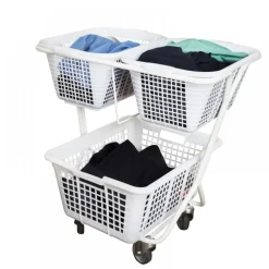 Chariot à linge - acier epoxy GILAC