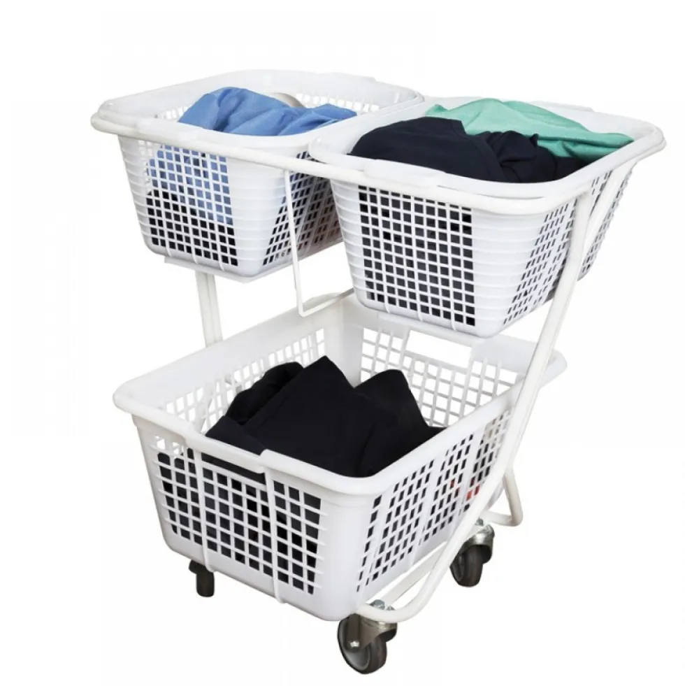 Chariot à linge - acier epoxy GILAC
