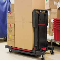 Chariot utilitaire convertible multifonctions 3 en 1 RUBBERMAID