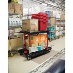 Chariot utilitaire convertible multifonctions 3 en 1 RUBBERMAID