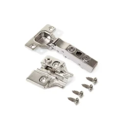 Charnière invisible 100° + embase à visser - lot de 20 - X91N EMUCA