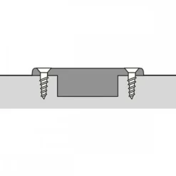 Charnière invisible 95° Intermat 9936 W45 - avec technique de clipsage HETTICH