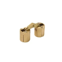 Charnière invisible spécifique cylindriques à encastrer 180° SYNERCIA