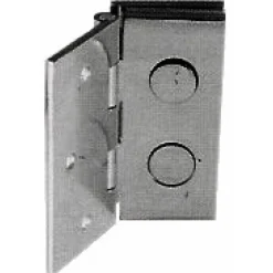 Charnières à contre-plaque verre/bois MOD