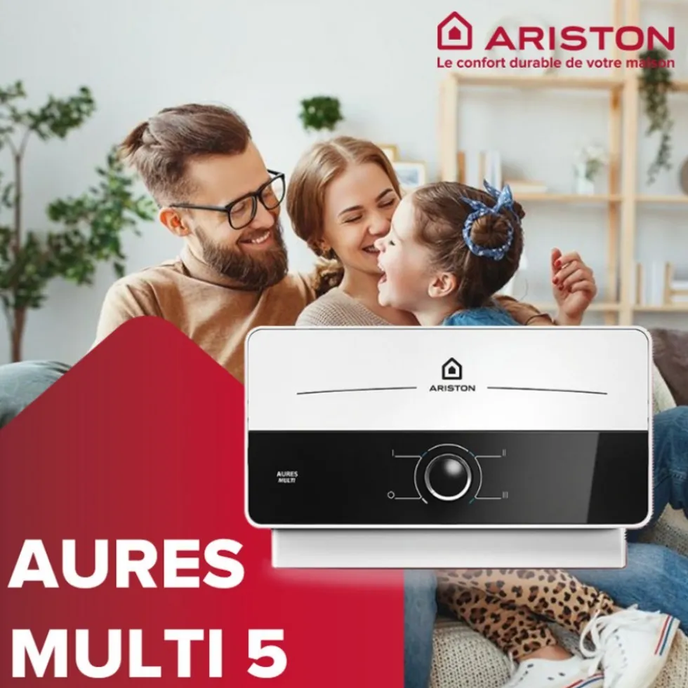 Chauffe-eau instantané compact Aures Multi 5kW ARISTON