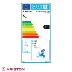 Chauffe-eau thermodynamique mural 150L A+ Nuos Plus S2 WiFi 150 WH ARISTON
